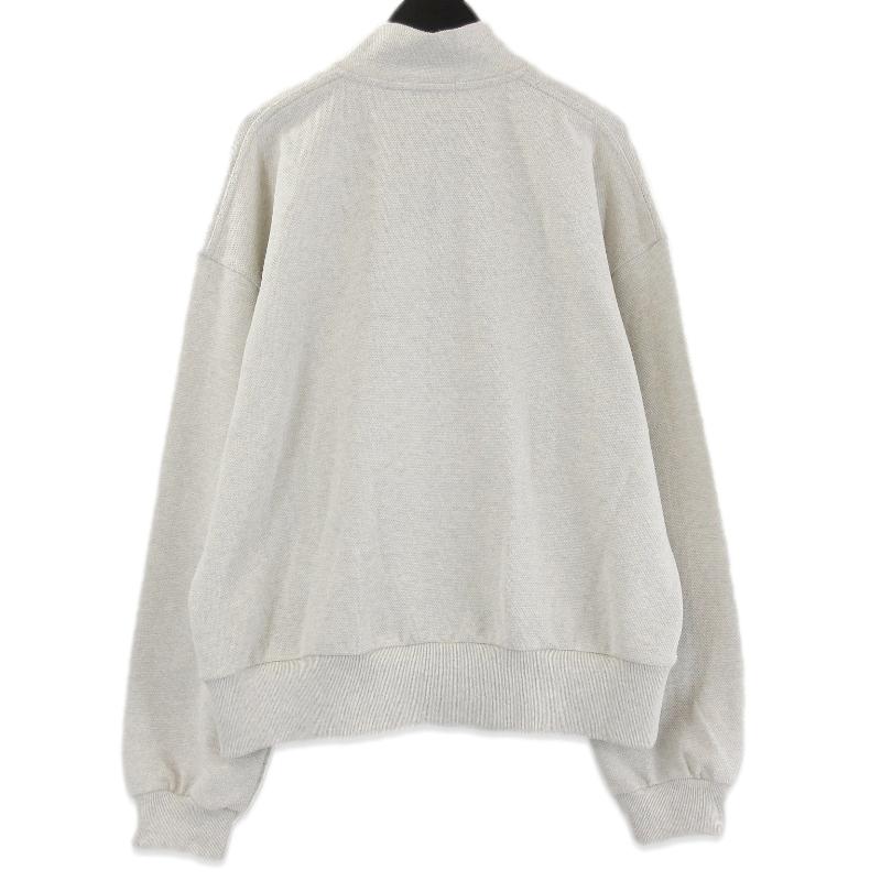 未使用 REVERBERATE リバーバレイト TRACK JACKET REV-26SS-RB33 トラックジャケット 鹿の子 OATMEAL グレー 2 71015894 未使用 REVERBERATE リバーバレイト TRACK JACKET REV-26SS-RB33