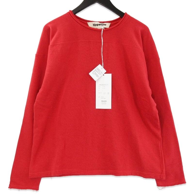 未使用 Slopeslow スロープスロウ FOOTBALL TEE 1261002 フットボールT 