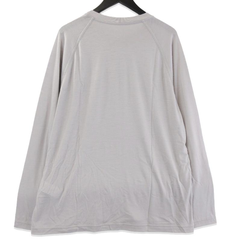 山と道グレー メリノウール ロングスリーブシャツ UNISEX L 未使用 山と道 ヤマトミチ Light Merino Long Sleeve 2026 ライト