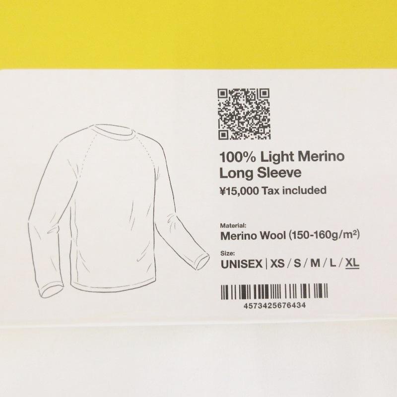未使用 山と道 ヤマトミチ Light Merino Long Sleeve 2026 ライト