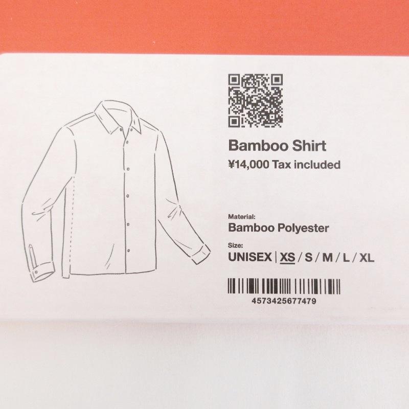 未使用 山と道 ヤマトミチ Bamboo shirt UNISEX 2026 バンブーシャツ