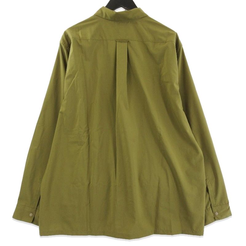未使用 山と道 ヤマトミチ UL shirt UNISEX 2026 ULビッグポケットシャツ 長袖シャツ トレイルシャツ Fir Green XS 71016009 未使用 山と道 ヤマトミチ UL shirt UNISEX 2026 ULビッグポケット