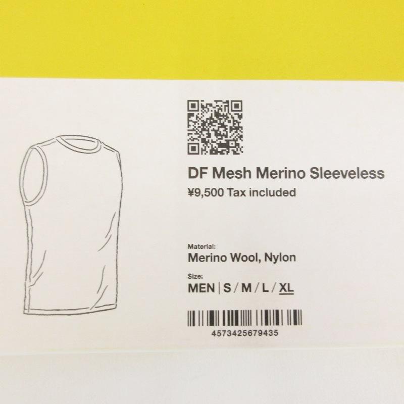 未使用 山と道 ヤマトミチ DF Merino Sleeveless M's 2026 タンク