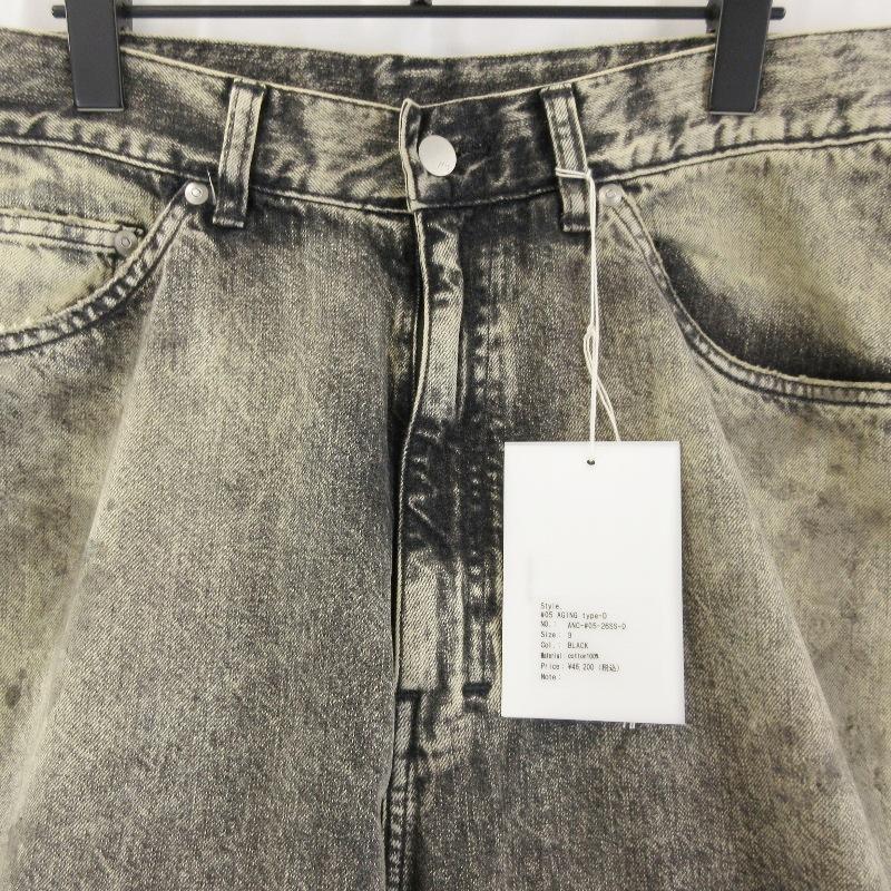 未使用 ANCELLM アンセルム #05 AGING type-D ANC-#05-26SS-D デニム 