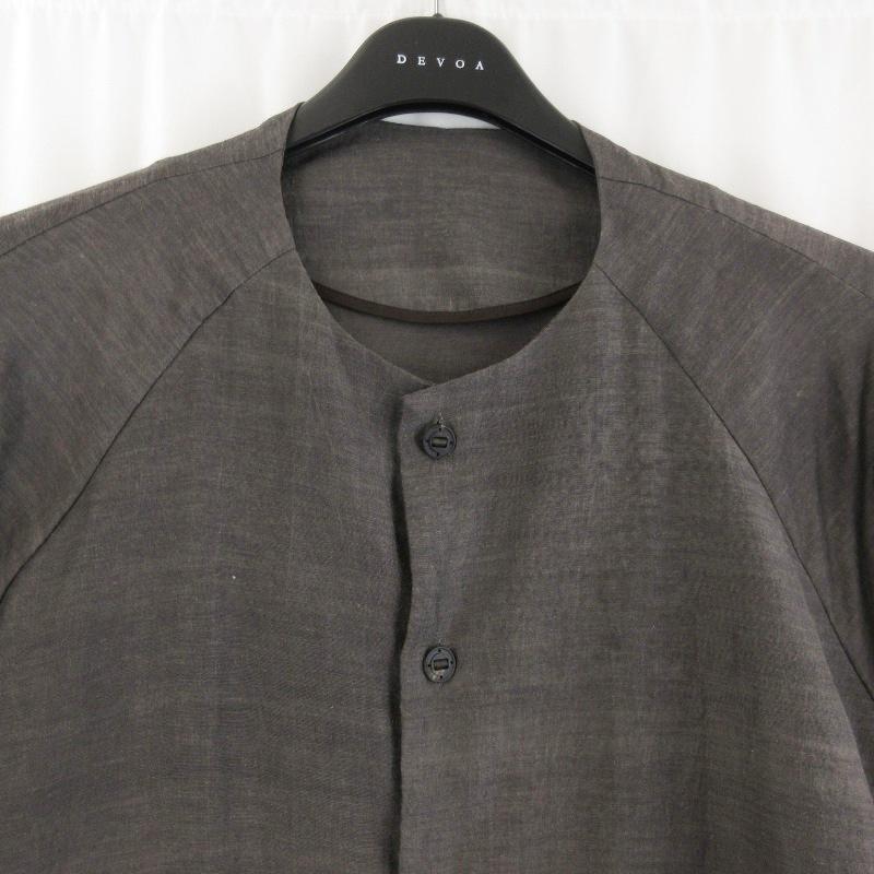 未使用 DEVOA デヴォア Shirt Jacket Hand Woven Silk SHJ-HSKS シャツジャケット シルク dune 3 71016835 |  | 02