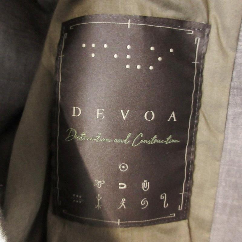 未使用 DEVOA デヴォア Shirt Jacket Hand Woven Silk SHJ-HSKS シャツジャケット シルク dune 3 71016835 |  | 06
