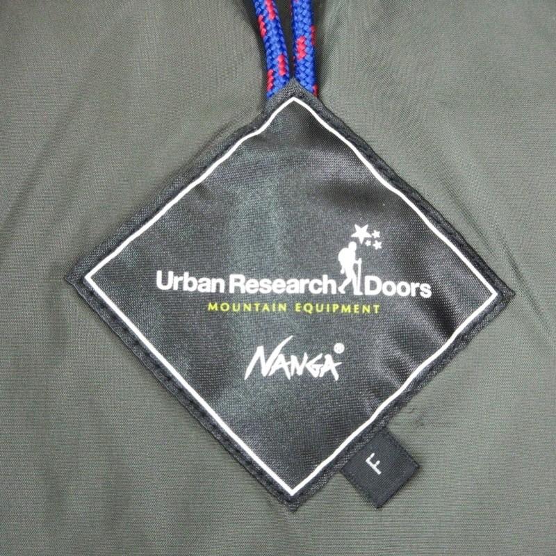 NANGA × URBAN RESEARCH DOORS ナンガ ダウンジャケット AURORA DL11-M5016 アーバンリサーチ 止水ジップ ネイビー 紺 F メンズ  中古 75000011｜classic｜05