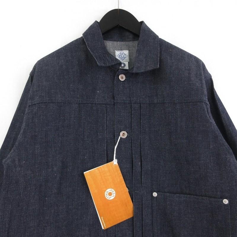 POST O'ALLS 未使用 ポストオーバーオールズ デニムジャケット POST O'ALLS 未使用 ポストオーバーオールズ デニムジャケット