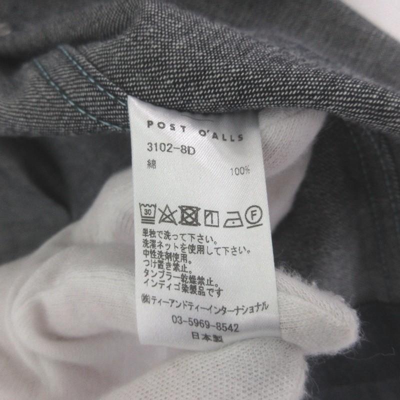 POST O'ALLS 未使用 ポストオーバーオールズ デニムジャケット POST O'ALLS 未使用 ポストオーバーオールズ デニムジャケット