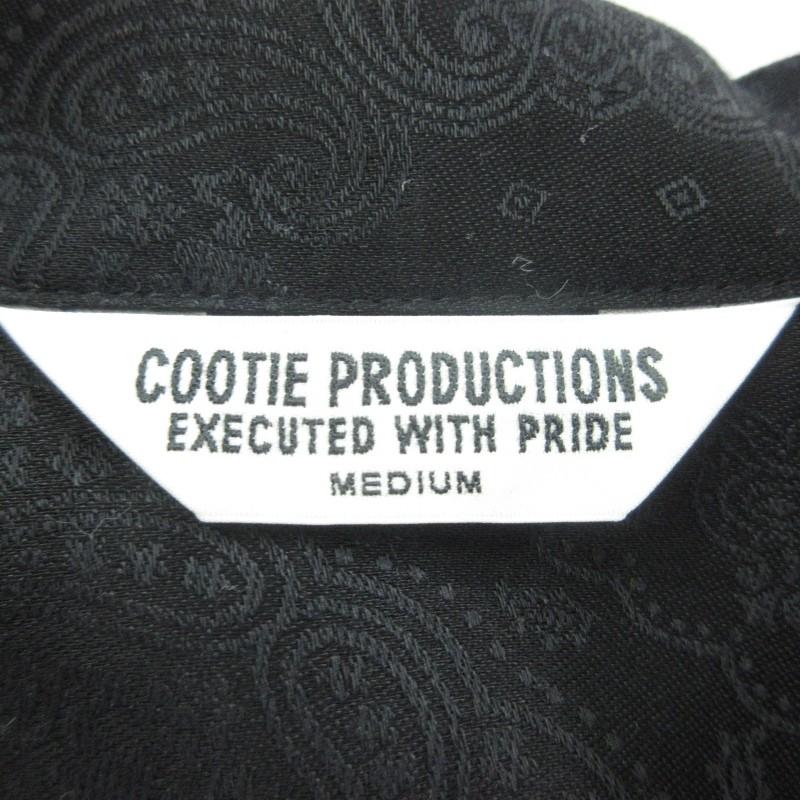 未使用 COOTIE クーティー Bandana Jacquard Open-Neck L/S Shirt CTE 