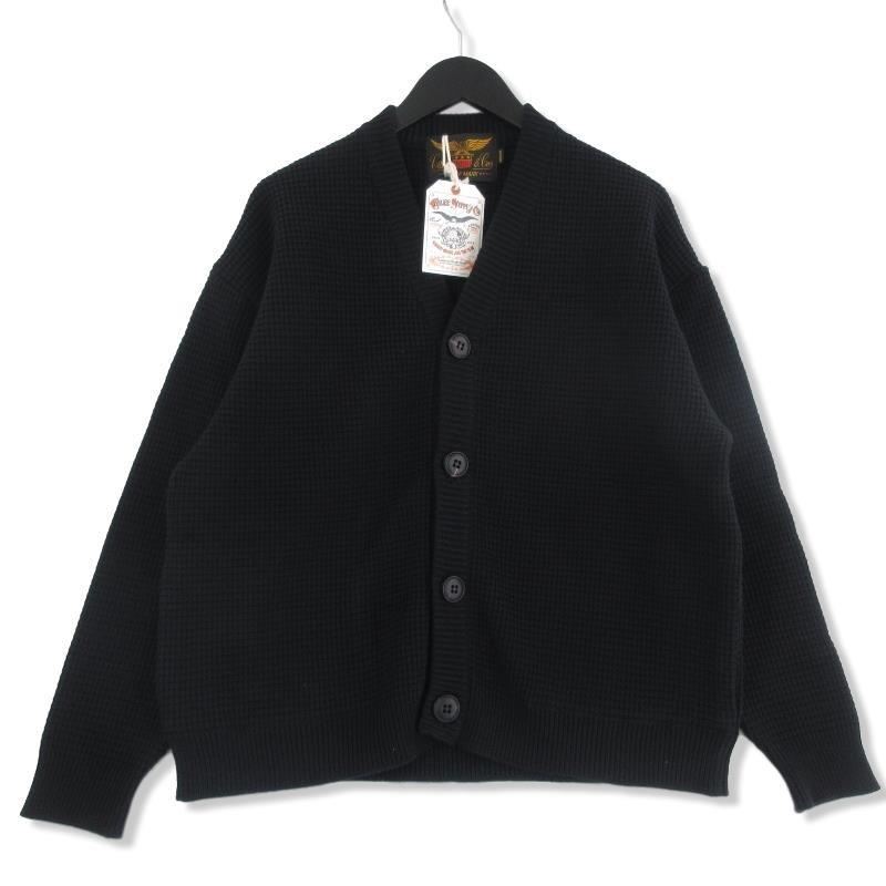未使用 CALEE キャリー 19AW カーディガン CL-19AW046 WAFFLE KNIT  
