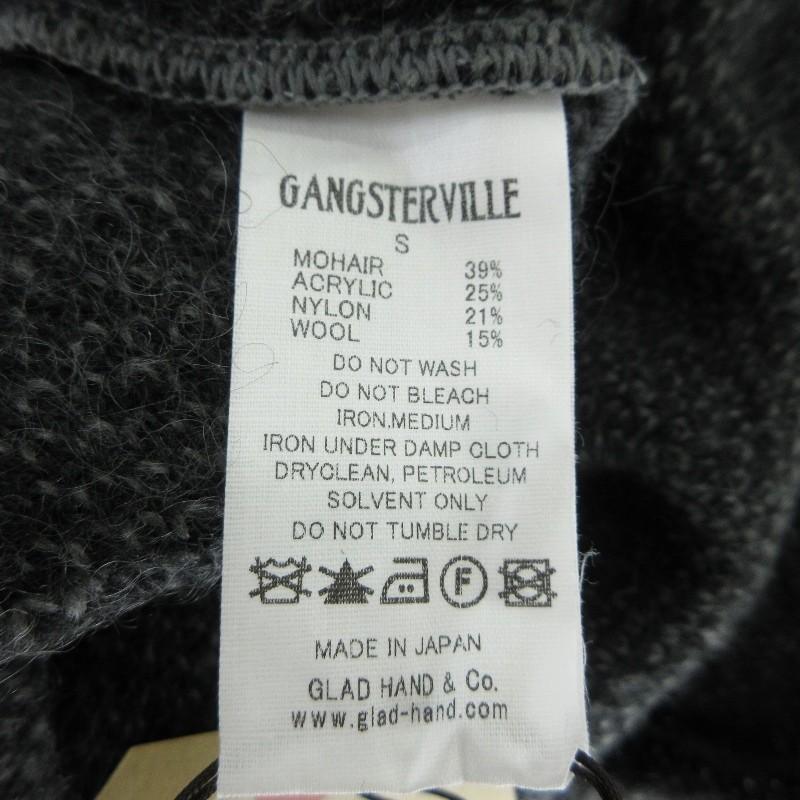 未使用 GANGSTERVILLE ギャングスタービル 19AW モヘア ニット GSV-19-AW-15 ドット柄  グレー S タグ付き メンズ  中古 75000336｜classic｜08