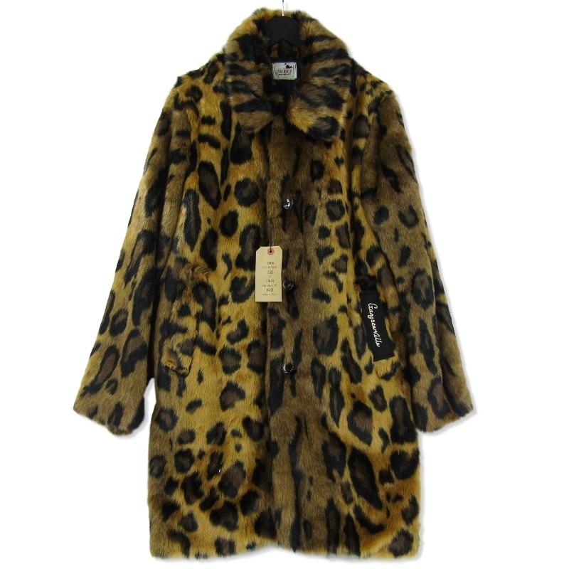 未使用 GANGSTERVILLE ギャングスタービル RISE ABOVE FUR COAT GSV-19