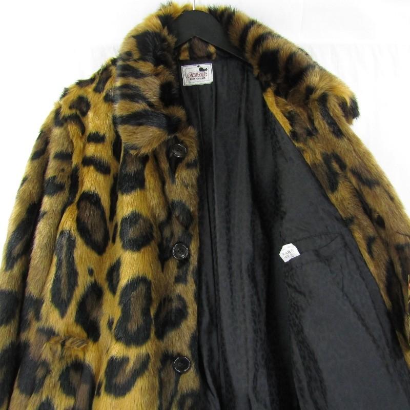 GANGSTERVILLE 未使用 ギャングスタービル RISE ABOVE FUR COAT GANGSTERVILLE 未使用 ギャングスタービル RISE ABOVE FUR COAT