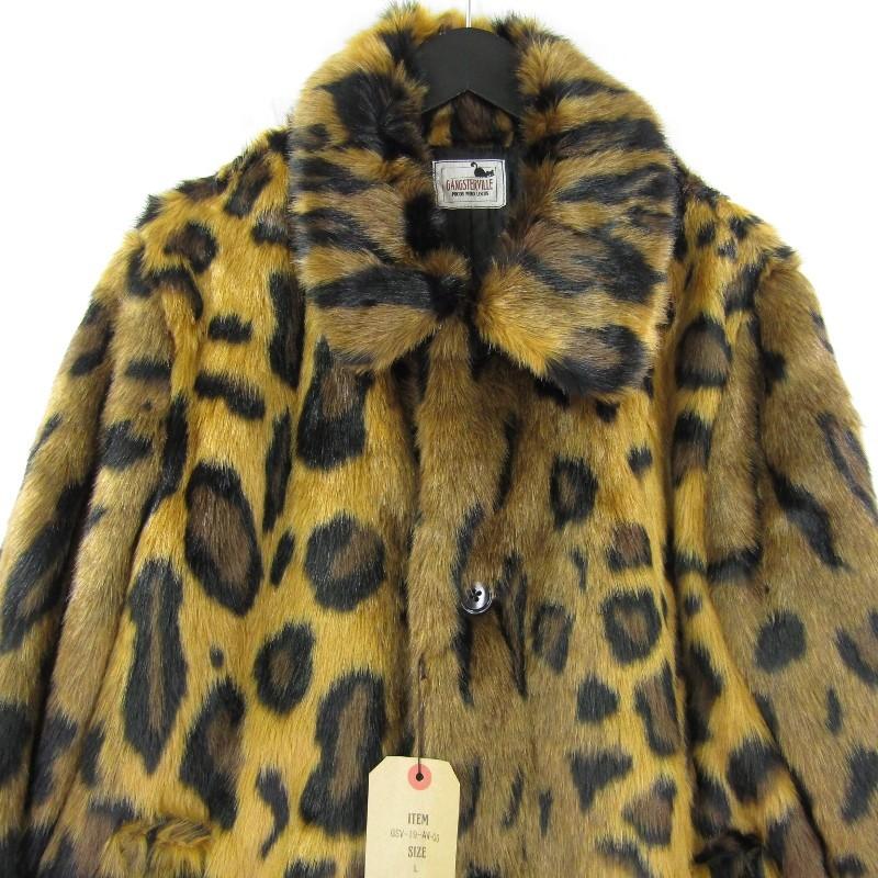 未使用 GANGSTERVILLE ギャングスタービル RISE ABOVE FUR COAT GSV-19