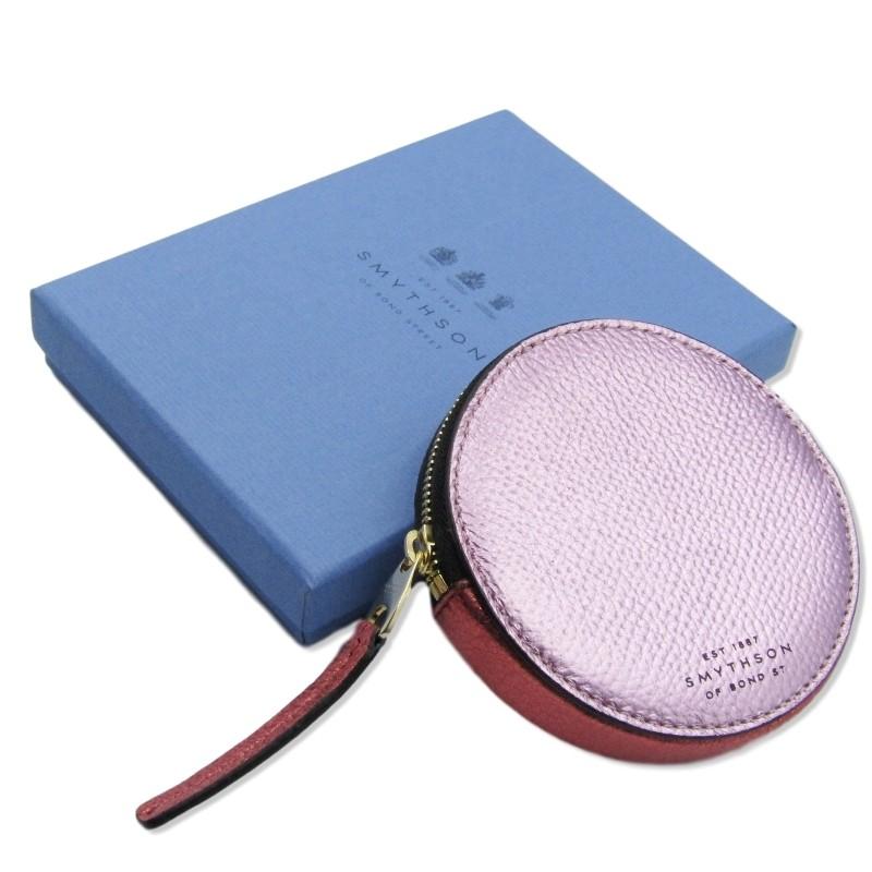 未使用 SMYTHSON スマイソン 小銭入れ Wigmore ラウンドコイン 未使用 SMYTHSON スマイソン 小銭入れ Wigmore ラウンドコイン