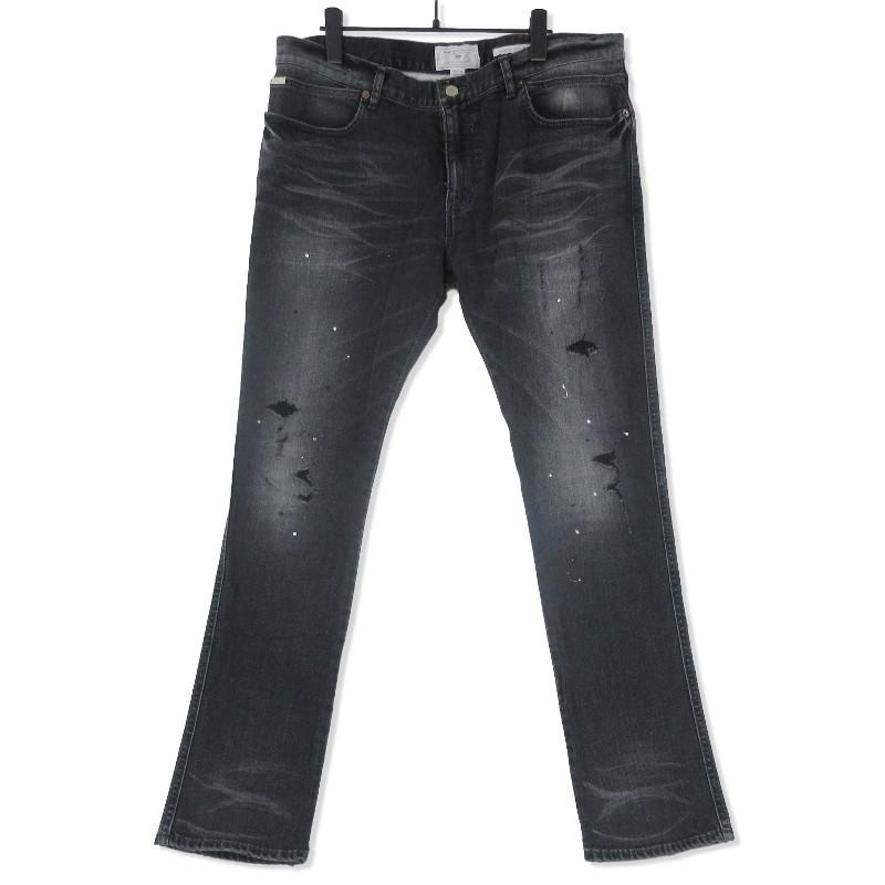 美品 CRIMIE クライミー デニムパンツ C1H5-BFPT-05 BORN FREE BLACK 
