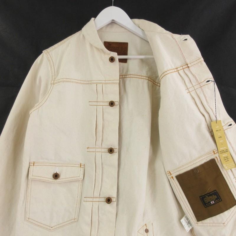 未使用 GERUGA ゲルガ デニムジャケット GR-J-79 ROUND COLLAR DENIM