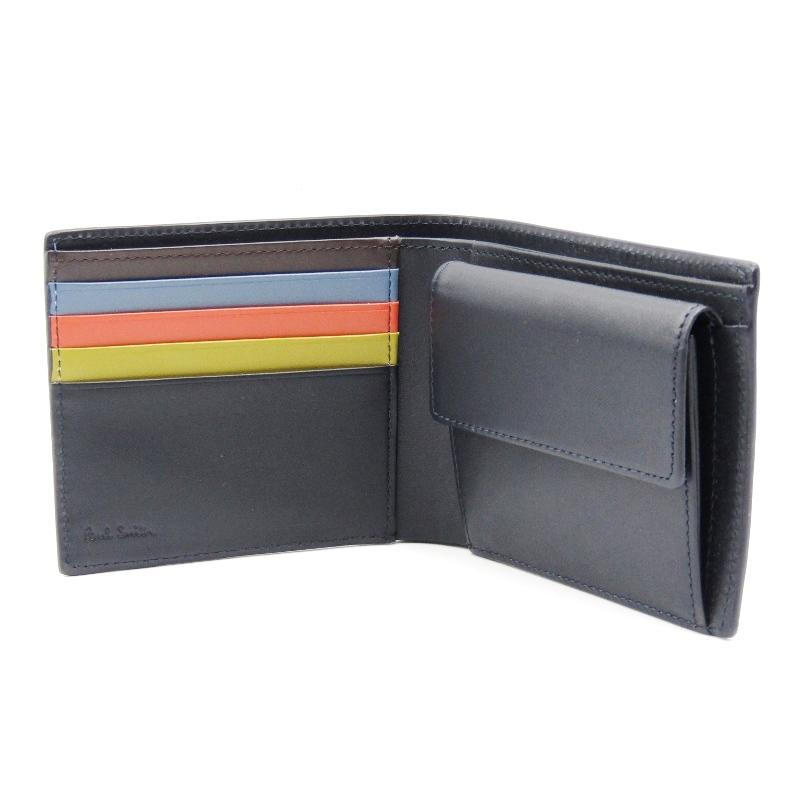 Paul Smith 未使用 ポールスミス 二つ折り財布 カラーバンド PSC264  
