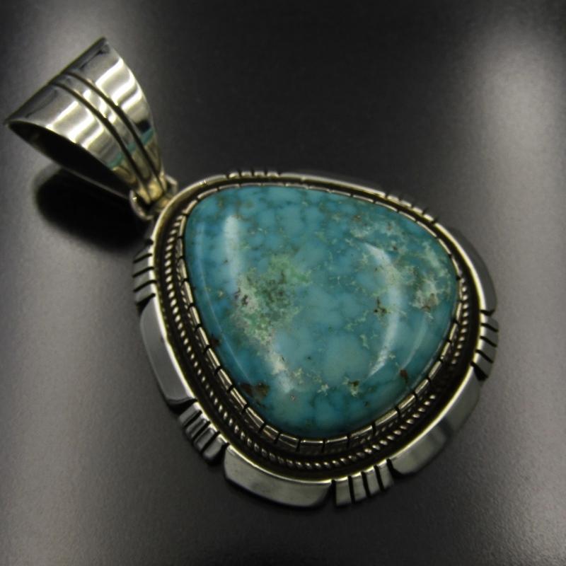 Delbert Vandever ナバホ族 ペンダント ターコイズ デルバートバンデ