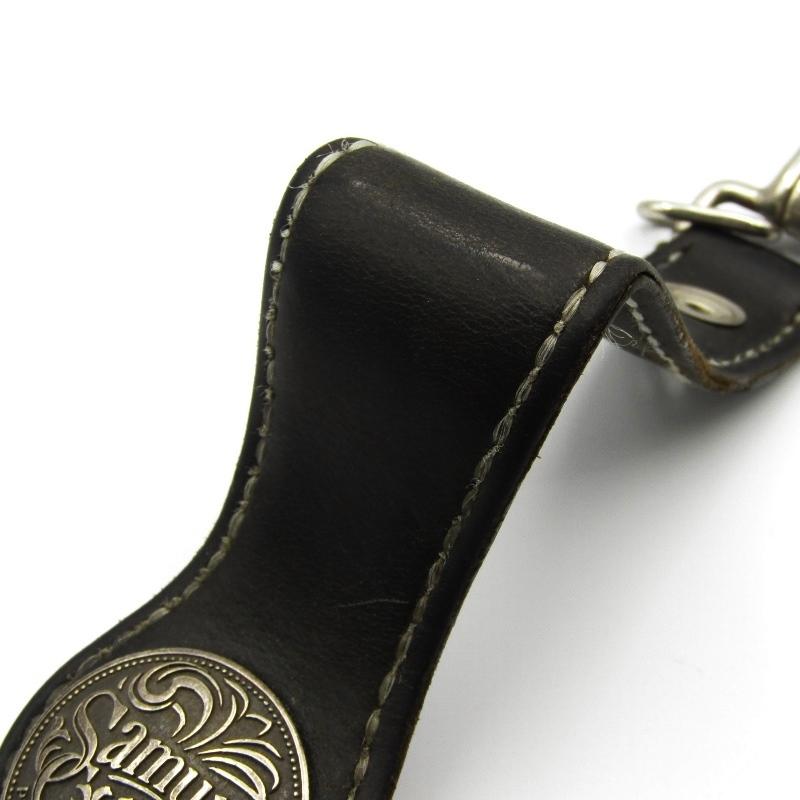 Samurai Craft サムライクラフト キーループ コンチョ キーホルダー レザー ブラック 黒 レザー 革 中古 80000321 80000321 クラシック 通販 Yahoo ショッピング