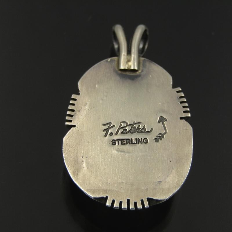 美品 Fred Peters ナバホ族 ペンダント ハイグレード ビズビー
