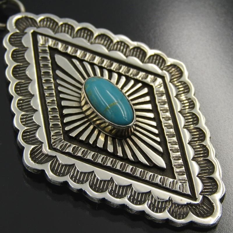 ◇リック マルチネス ターコイズペンダントトップ◇ Rick Martinez