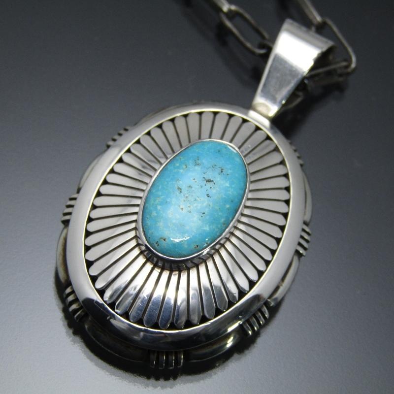 平*＊様 インディアンジュエリー　ターコイズ　ナバホ　ペンダント　H.spenc 平*＊様 インディアンジュエリー ターコイズ ナバホ ペンダント