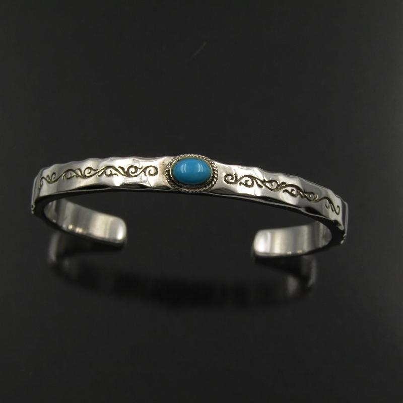SAAD サード バングル ターコイズ アラベスク 中古 80000749 SAAD サード バングル ターコイズ アラベスク 中古 80000749