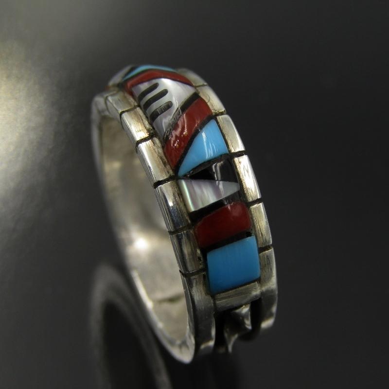 美品☆インディアンジュエリー　リング☆ Hopi ホピ族 インディアンジュエリー リング 指輪 11号