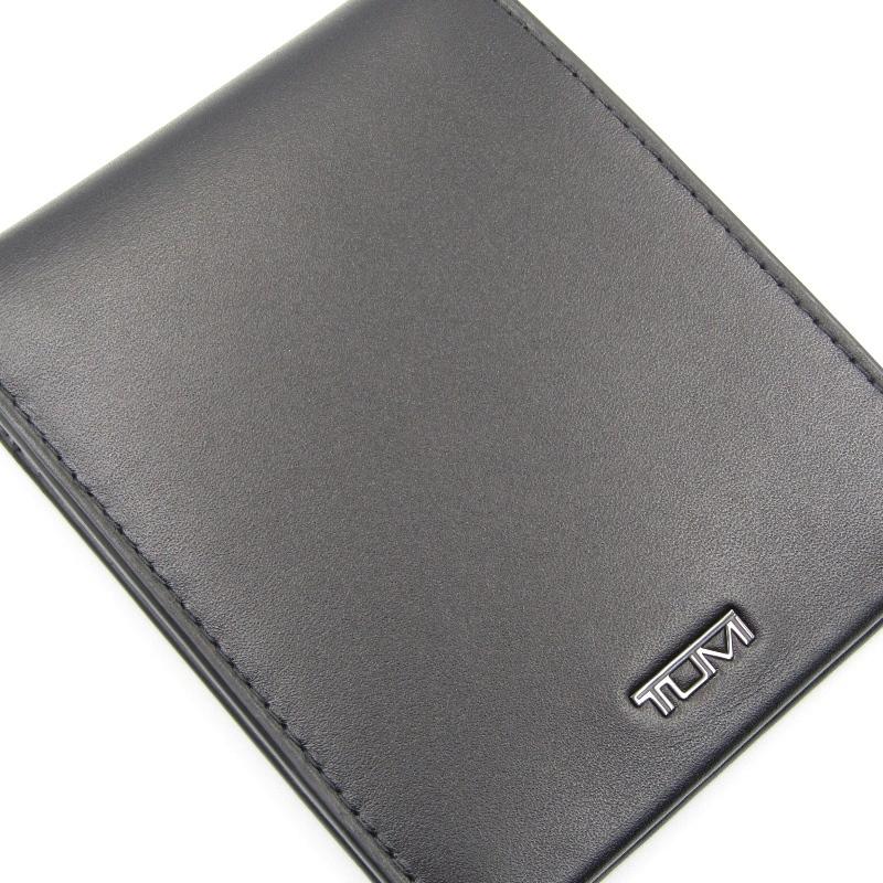 TUMI 未使用 トゥミ 二つ折り財布 NASSAU SLG GLOBAL DOUBLE