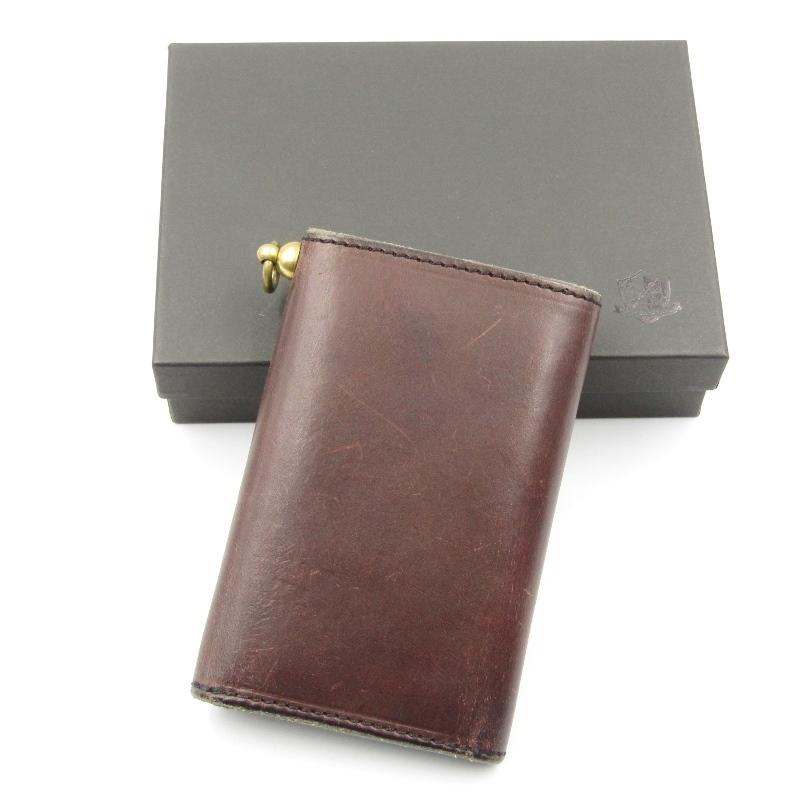 Inception インセプション 三つ折り財布 UK SADDLE LEATHER