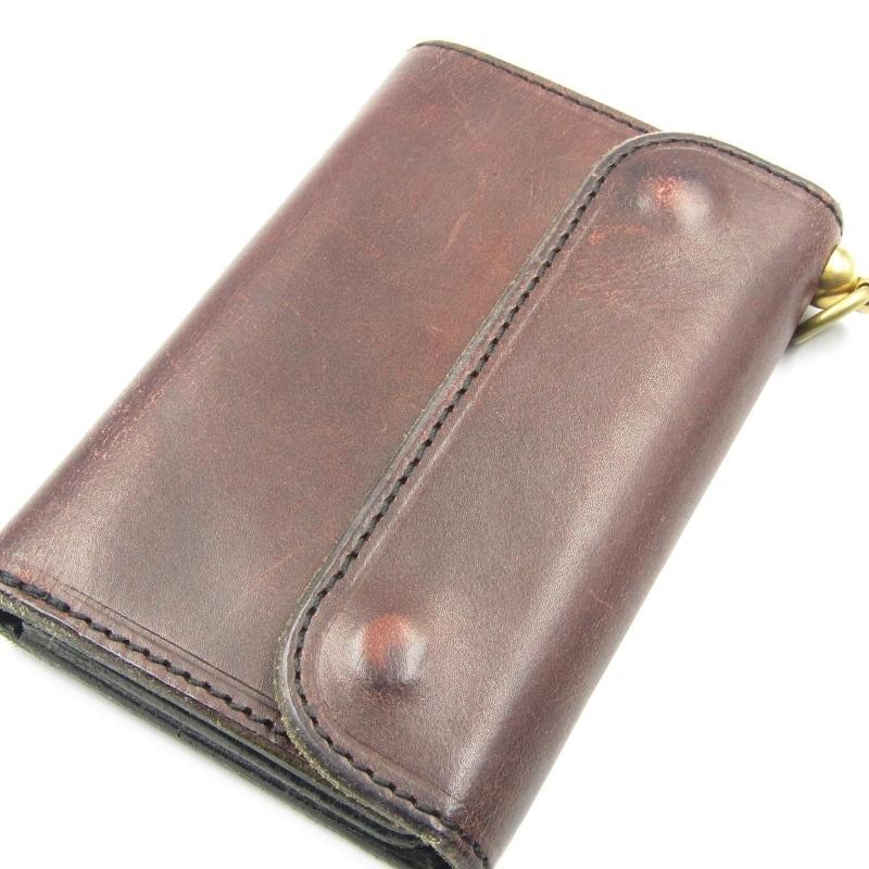 Inception インセプション 三つ折り財布 UK SADDLE LEATHER