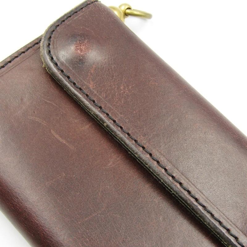 Inception インセプション 三つ折り財布 UK SADDLE LEATHER