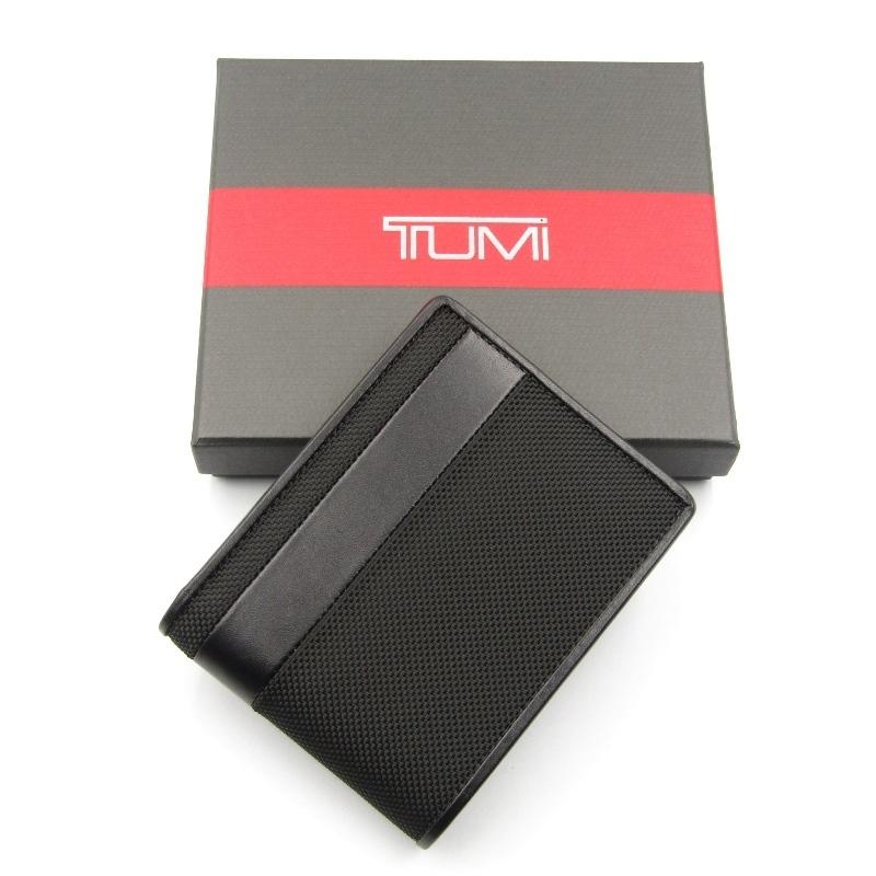 【新品／未使用】TUMI 二つ折り財布　ALPHA 019235D トゥミ TUMI 財布 メンズ アルファ リムーバブル・パスケース 二つ折り