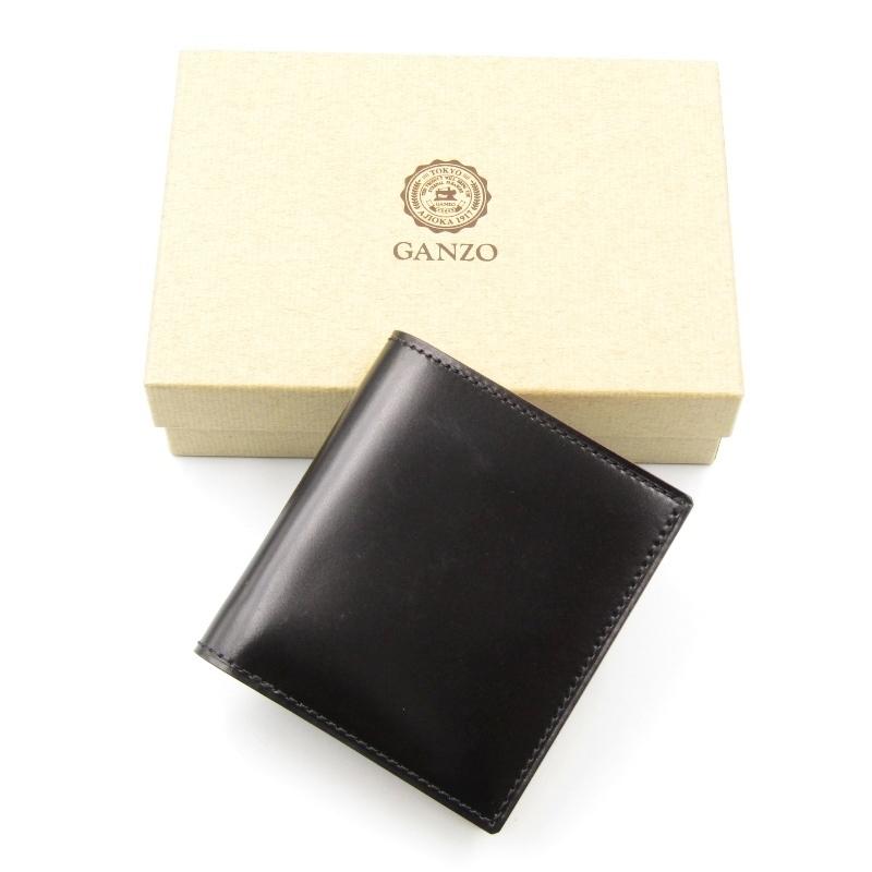 GANZO 良品 ガンゾ 二つ折り財布 CORDOVAN BOX小銭入れ付き GANZO 良品 ガンゾ 二つ折り財布 CORDOVAN BOX小銭入れ付き
