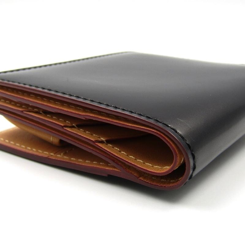 GANZO 良品 ガンゾ 二つ折り財布 CORDOVAN BOX小銭入れ付き GANZO 良品 ガンゾ 二つ折り財布 CORDOVAN BOX小銭入れ付き