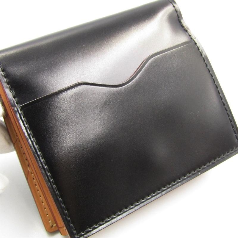 GANZO財布 コードバン パスケース 小銭入れ ミニ財布 - コインケース