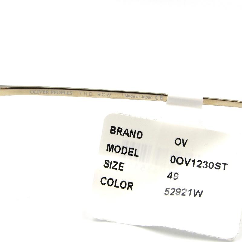 OLIVER PEOPLES 未使用 × THE ROW オリバーピープルズ ザロウ OLIVER PEOPLES 未使用 × THE ROW オリバーピープルズ ザロウ