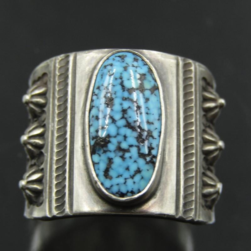 美品 Edison Sandy Smith ナバホ族 リング キングマン アポロ