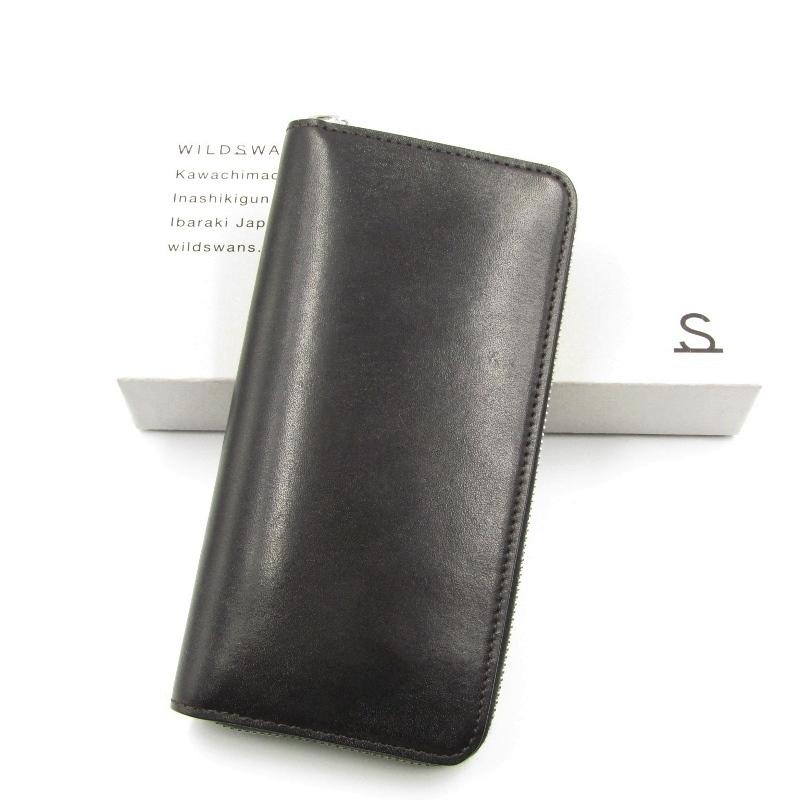 WILDSWANS 美品 ワイルドスワンズ 長財布 フルグレイン WILDSWANS 美品 ワイルドスワンズ 長財布 フルグレイン