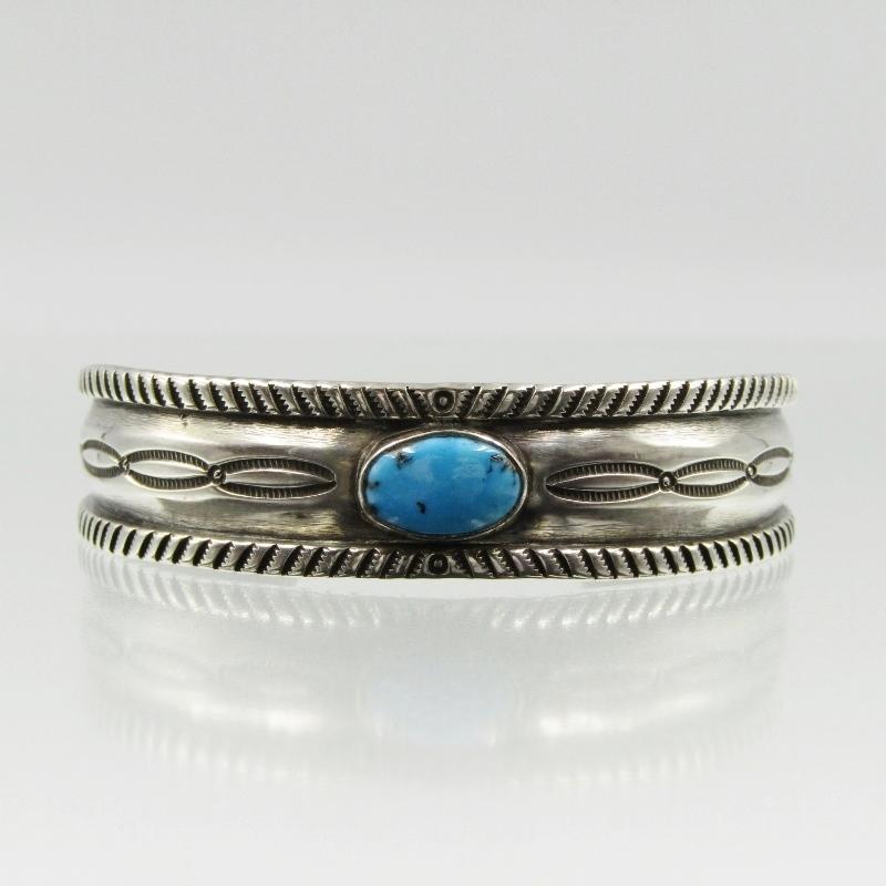 美品 Jesse Robbins クリーク族 バングル アパッチブルー