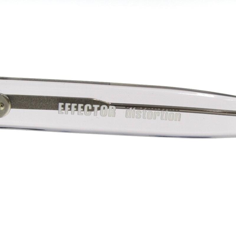 EFFECTOR 8mm厚ウェリントン「distortion」新品未使用品 EFFECTOR 美品 エフェクター サングラス distortion