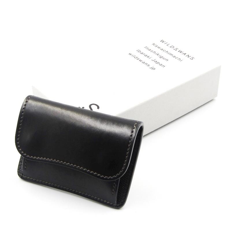 WILD SWANS タング コードバン ネイビィ 美品です✨ WILD SWANS タング コードバン ネイビィ 美品です✨ WILD SWANS タング