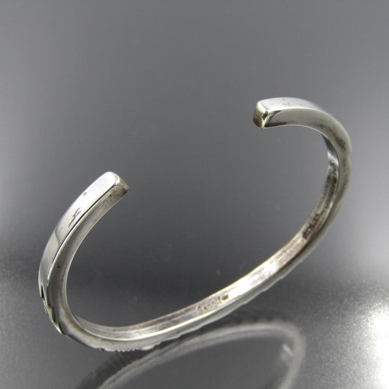 ナバホ族　ジェニファーカーティス　バングル Jennifer Curtis ナバホ族 バングル スタンプワーク