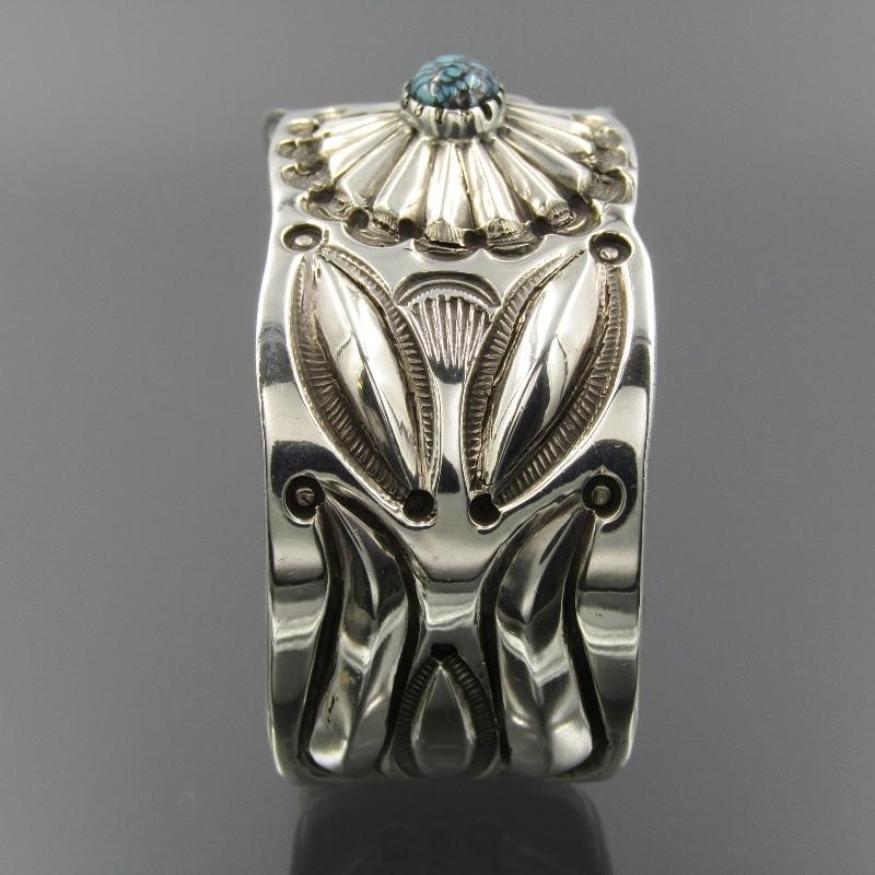 良品 Ernie Lister ナバホ族 バングル レッドマウンテン