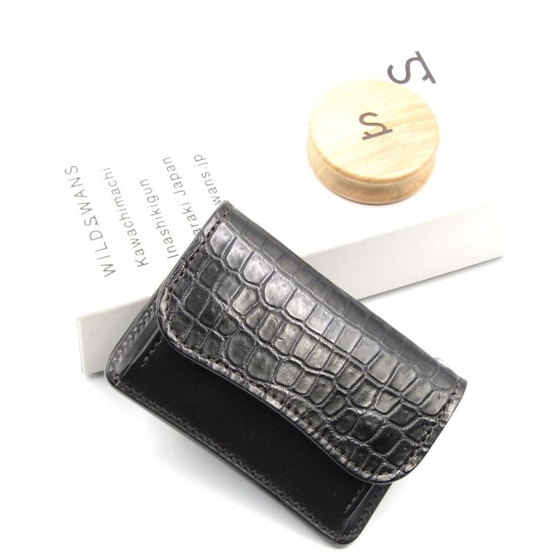 WILDSWANS 良品 ワイルドスワンズ 小銭入れ クロコ TONGUE WILDSWANS 良品 ワイルドスワンズ 小銭入れ クロコ TONGUE