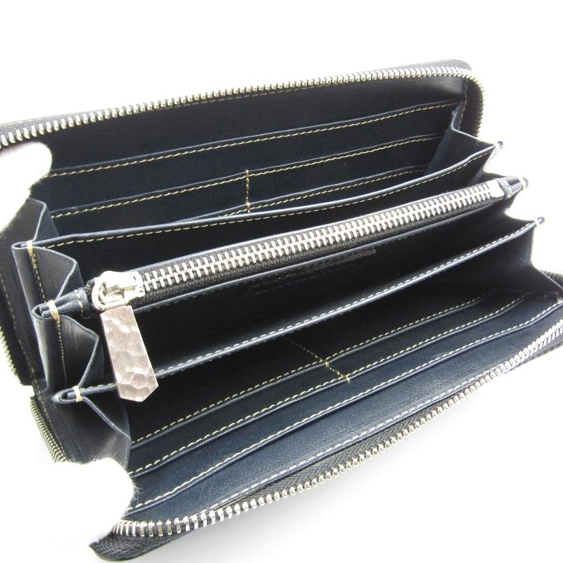 7SENSEセブンセンス長財布ラウンドジップホーウィンシェルコードバン