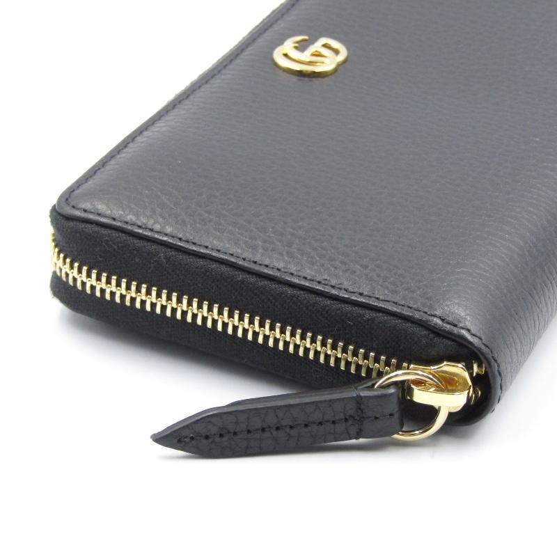 GUCCI 未使用 グッチ 長財布 456117 CAO0G 1000 GGマーモント ジップ