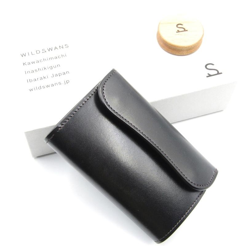 未使用 WILDSWANS ワイルドスワンズ 三つ折り財布 BYRNE サドルプル 